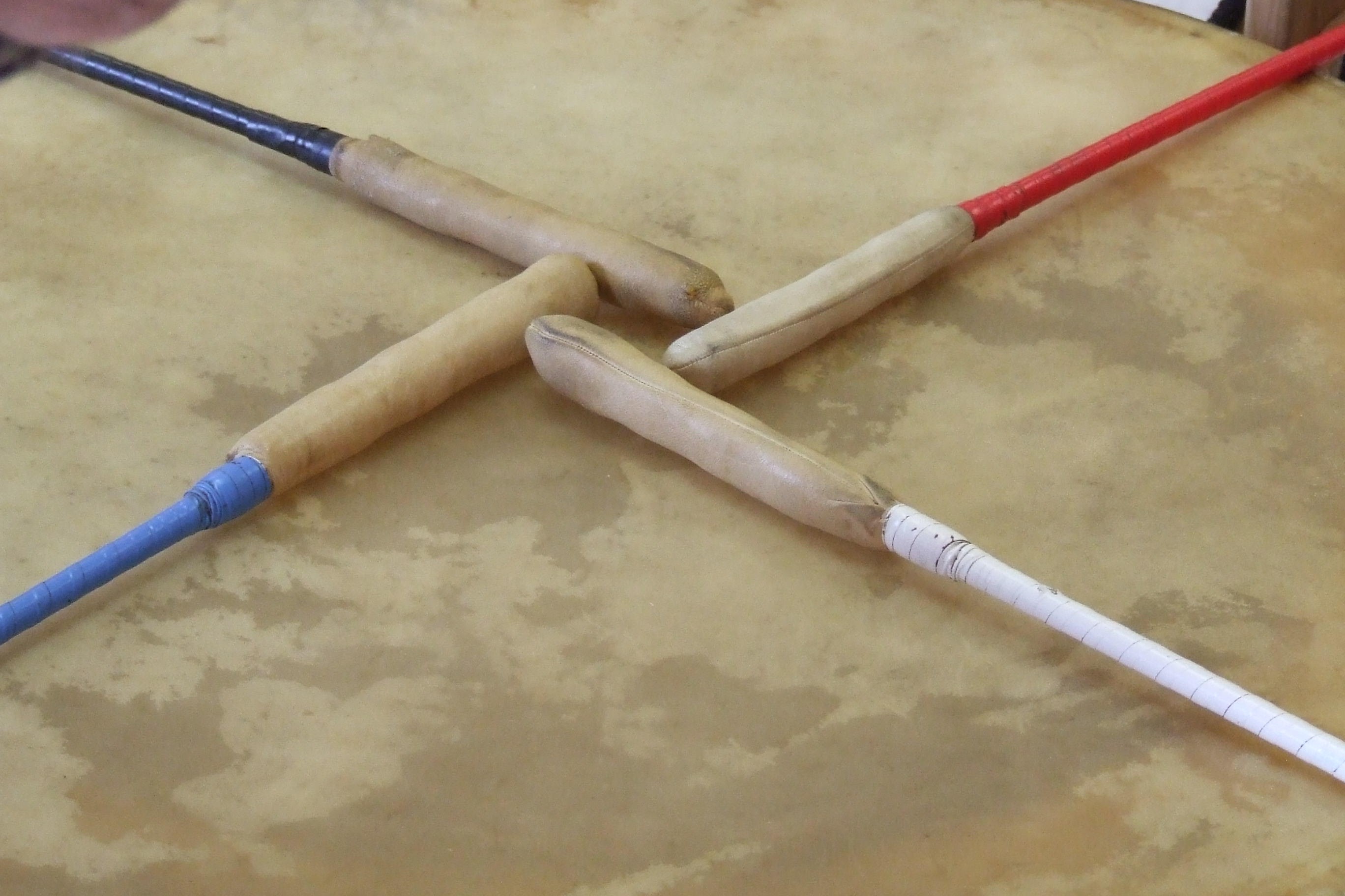 Drum and sticks